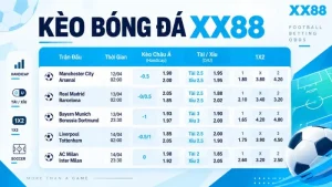 Kèo Bóng Đá XX88: Cách Đọc & Các Loại Kèo Phổ Biến
